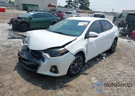 2015 Toyota Corolla S Plus from USA, damaged, VIN 2T1BURHEXFC258333